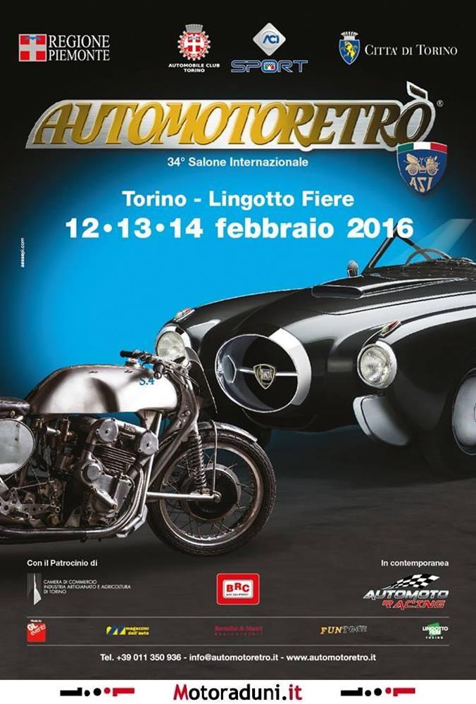 34 edizione Automotoretr 2016 a Torino